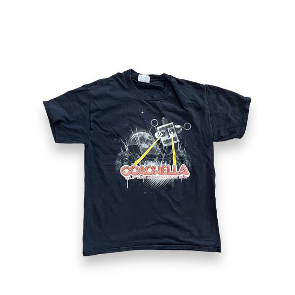 Coachella 2008 Roger Waters Kraftwerk Verve Tee T-shirt Music Fest Youth Y L - Picture 1 of 5